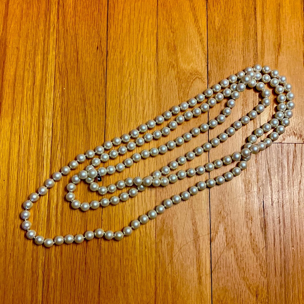 Long Strand Pearls